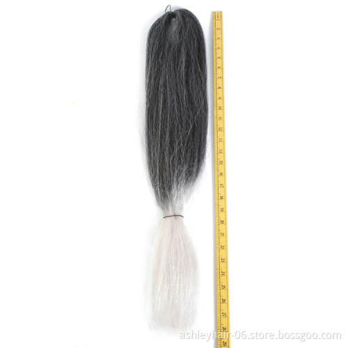 Kanekalon BulkPrivate Label Wholesale Ombre Color Jumbo Synthetic Braiding Hair